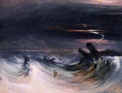 Zerstörung von Tyrus von John Martin